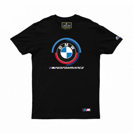 M performance printed Cotton Tshirt - Street Soul Clothing