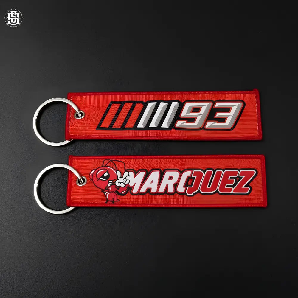 Marquez 93 woven keychain - keychain