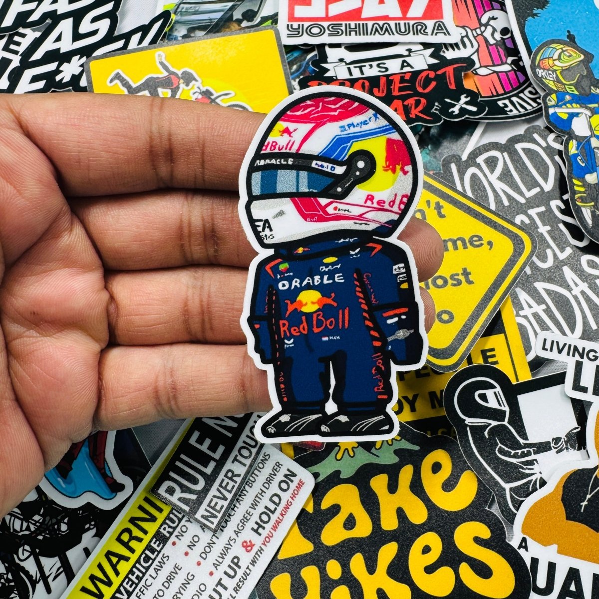 Max Verstappen sticker - Street Soul Clothing