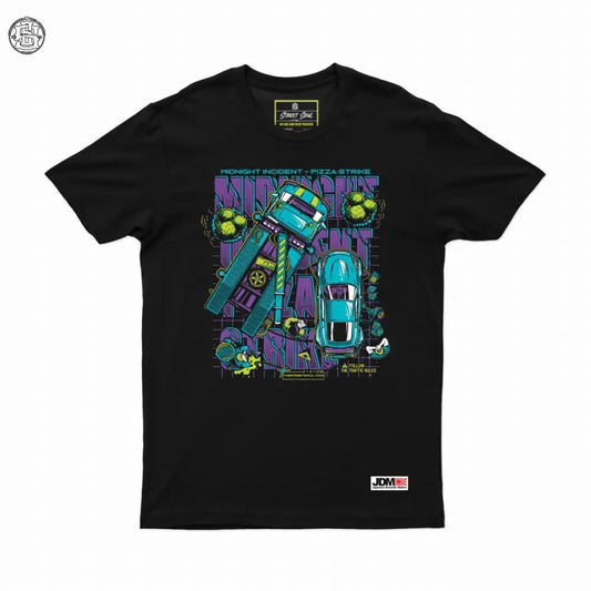 Midnight incident Drive safe JDM T-shirt - Street Soul Clothing
