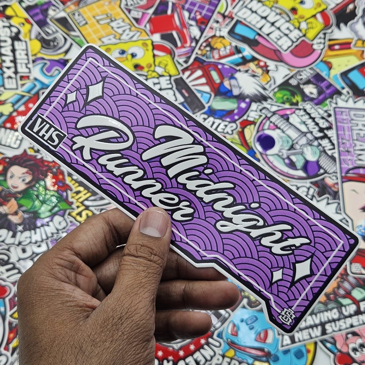 Midnight Runner car slap sticker - Street Soul Clothing