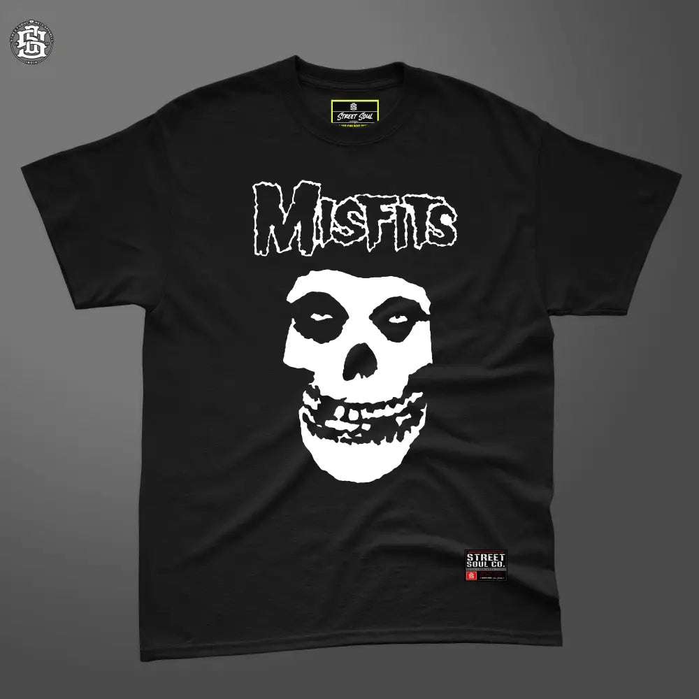 Misfits B&W printed T-shirt - T- Shirt