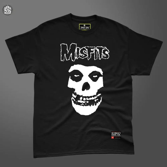 Misfits B&W printed T-shirt - T- Shirt