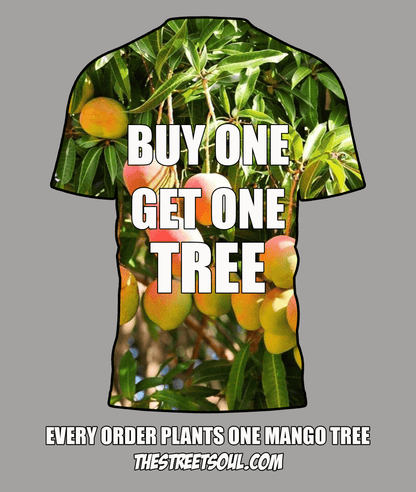 MISSIONMANGO "Sow Hope, Reap Mangoes" Charity T-shirt - Street Soul Clothing
