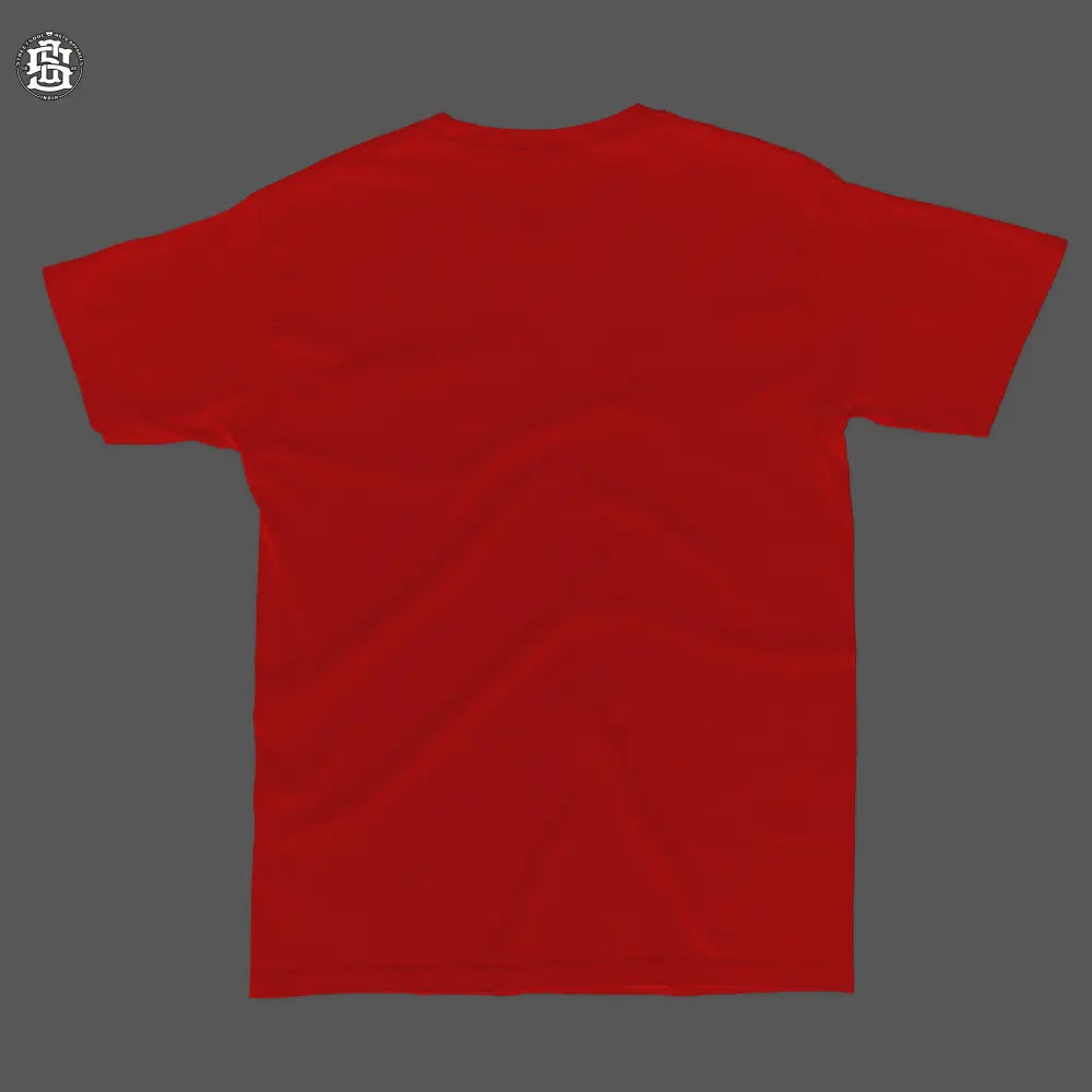 MJ Basketball Red comic styled printed T-shirt - T- Shirt