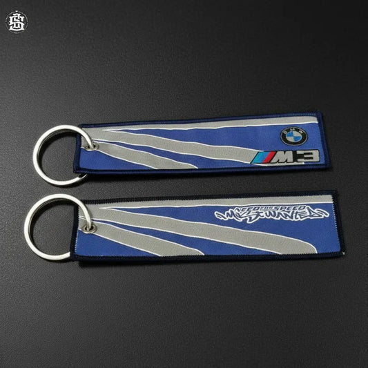 Most wanted M3 woven keychain - keychain