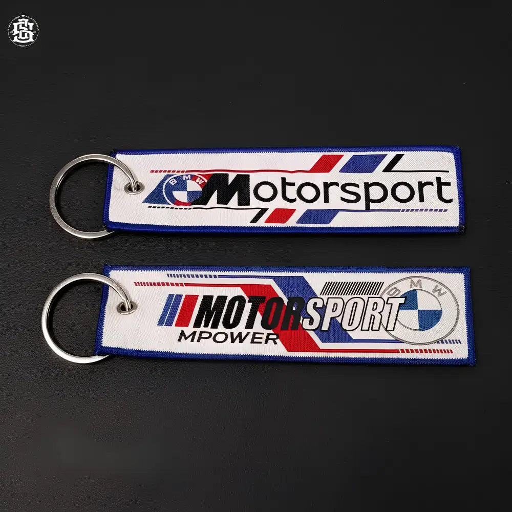Motorsport woven keychain - keychain