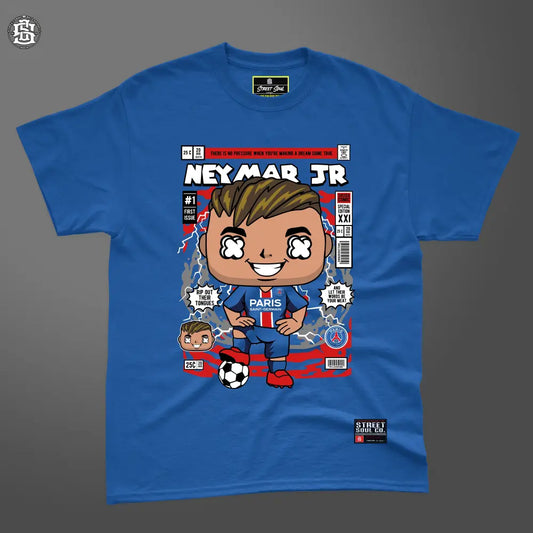 Neymar Jr. comic styled printed T-shirt - T- Shirt