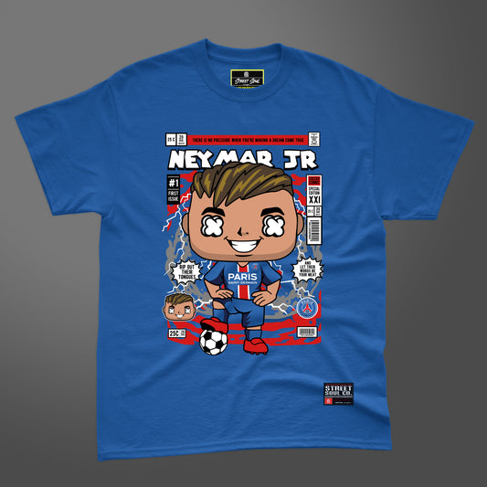 Neymar Jr. comic styled printed T-shirt