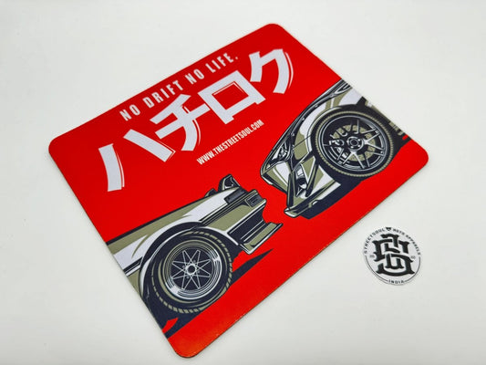 No drift no life Mouse pad 22cm X 18cm - Street Soul Clothing