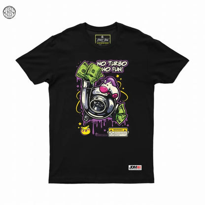 No turbo no fun JDM T-shirt - Street Soul Clothing