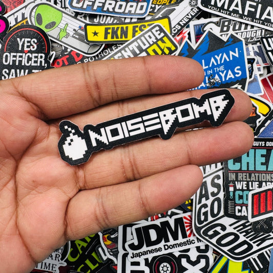 Noise bomb sticker - Street Soul Clothing