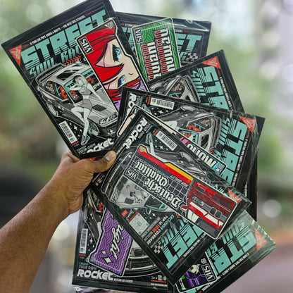 Novice driver X spongebob car slap sticker - Street Soul Clothing