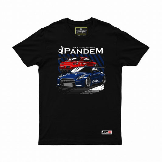 Pandem Racing Graphic T-shirt | JDM Tee - Street Soul Clothing
