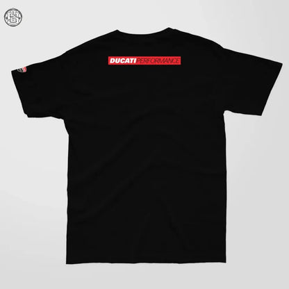 Panigale printed cotton biker tshirt - Street Soul Clothing