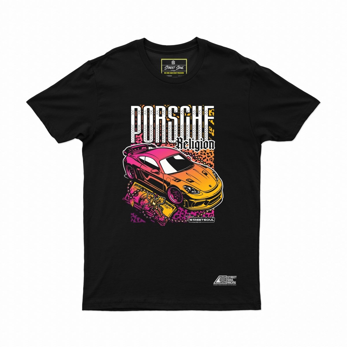 Porsche Religion Car culture T-shirt - Street Soul Clothing