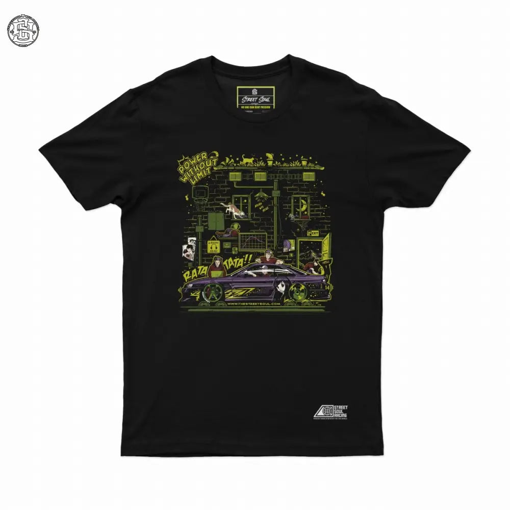 Power without limits JDM Tuning T-shirt - Street Soul Clothing