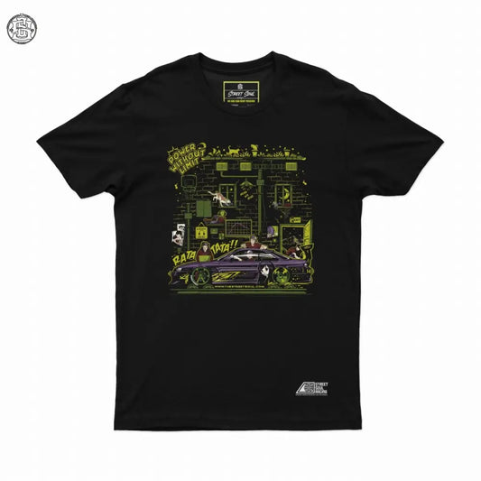 Power without limits JDM Tuning T-shirt - Street Soul Clothing
