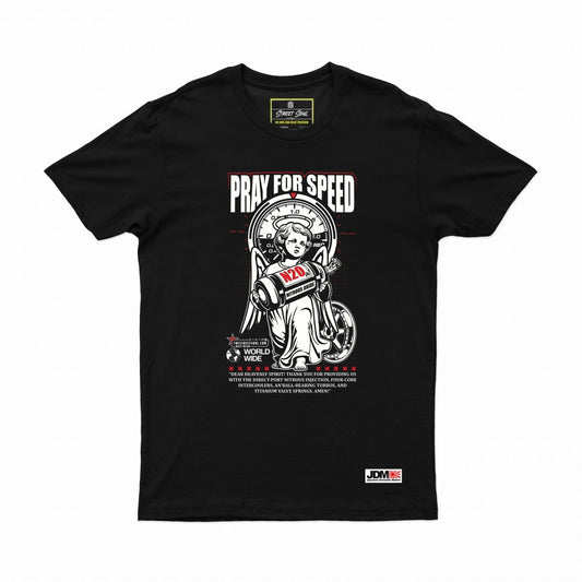Pray for Speed JDM T-shirt - Street Soul Clothing