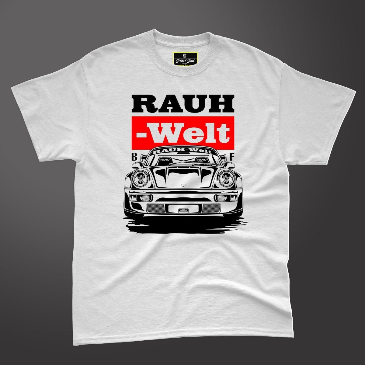 Rauh welt white Tee - Street Soul Clothing