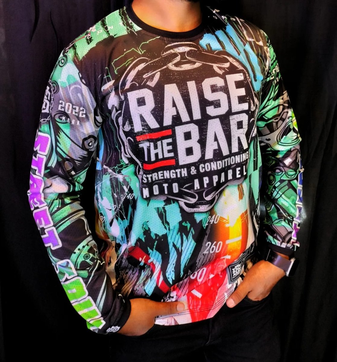 "RECKLESS" riding jersey - Street Soul Clothing