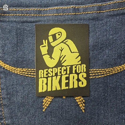 Respect for bikers heat patch 8cmX6cm - Heat Patch