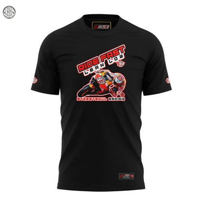 Ride Fast Lean Low Printed cotton T-shirt - Street Soul Clothing