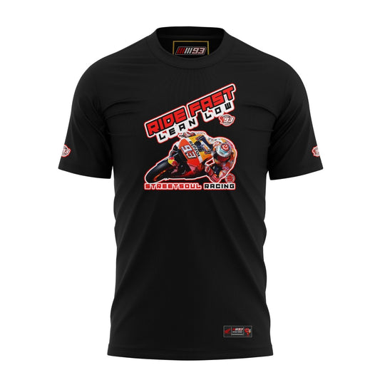 Ride Fast Lean Low Printed cotton T-shirt - Street Soul Clothing