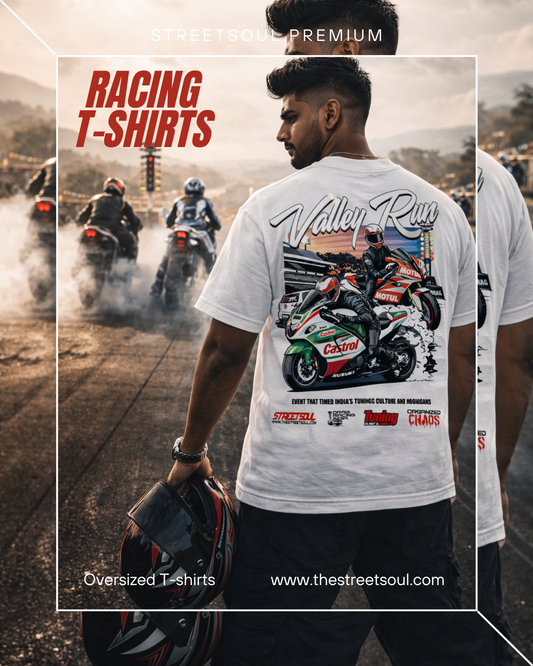 Valley Run white Oversized T-shirt