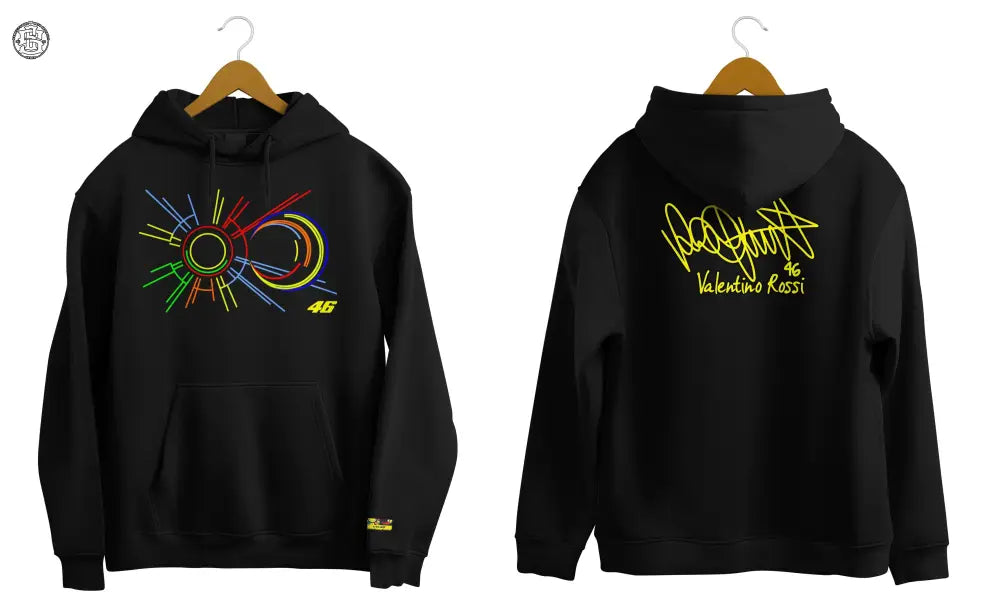 Rossi Sun & moon Printed Hoodie - Hoodies