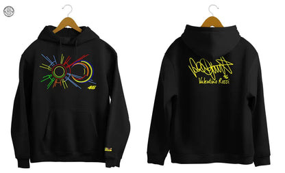 Rossi Sun & moon Printed Hoodie - Hoodies