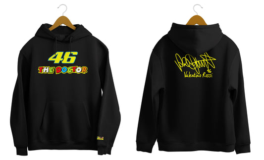 VR46 THE DOCTOR Printed Hoodie