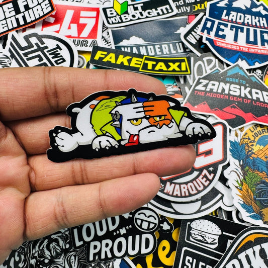 Rossi's Dog sticker - Street Soul Clothing