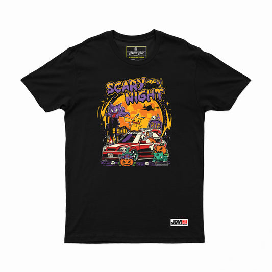Scary night Pokemon inspired JDM T-shirt