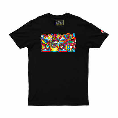 Ducati Scrambler Printed Half sleeves biker T-shirt - Street Soul Clothing