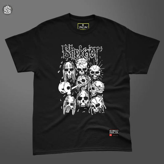 Slipknot Vintage B&W black printed T-shirt - T- Shirt