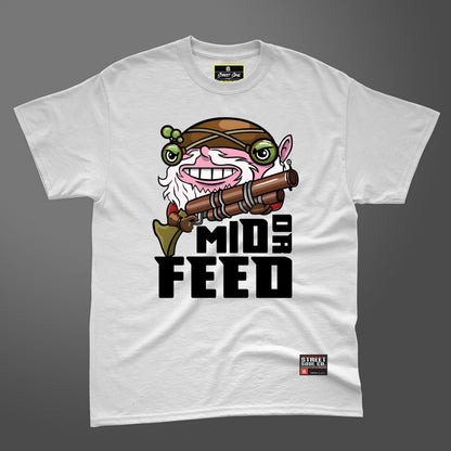 Sniper Dota2 white printed T-shirt