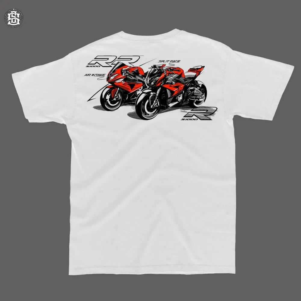 Split face bmwee printed T-shirt - Street Soul Clothing