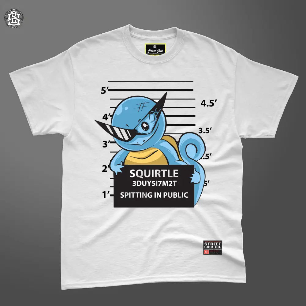 Squirtle white printed T-shirt - T- Shirt