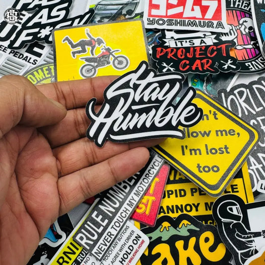 Stay humble sticker - Street Soul Clothing