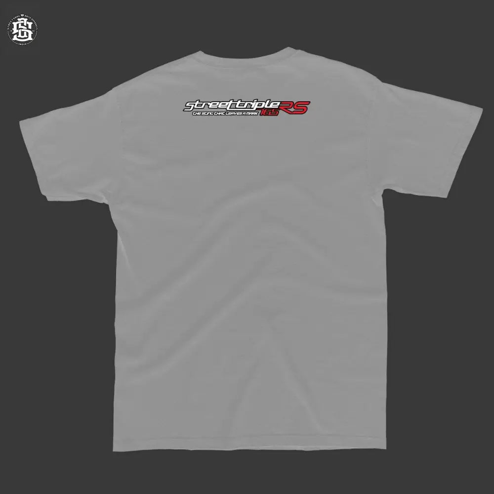 Street triple RS Melange grey T-shirt - Street Soul Clothing