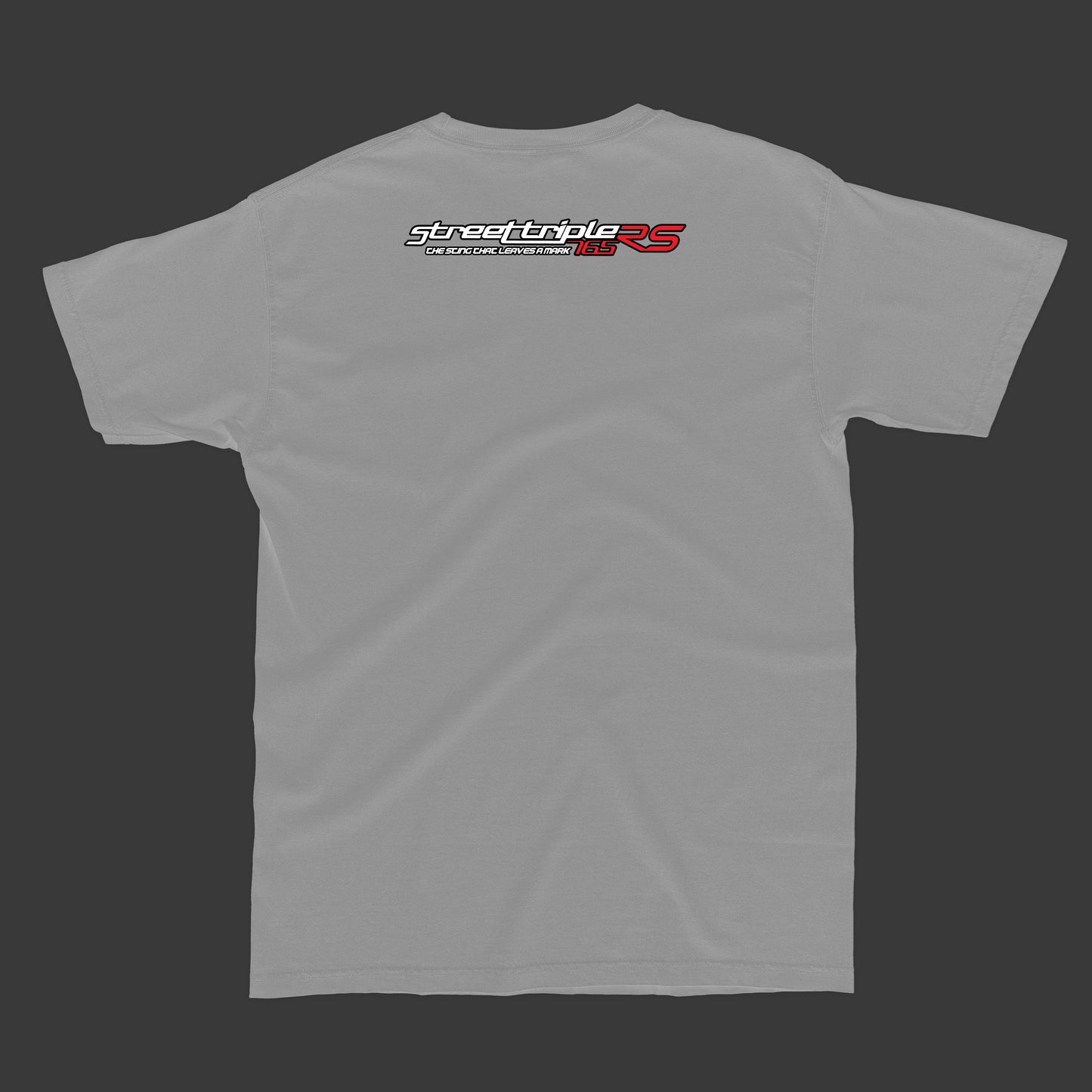 Street triple RS Melange grey T-shirt