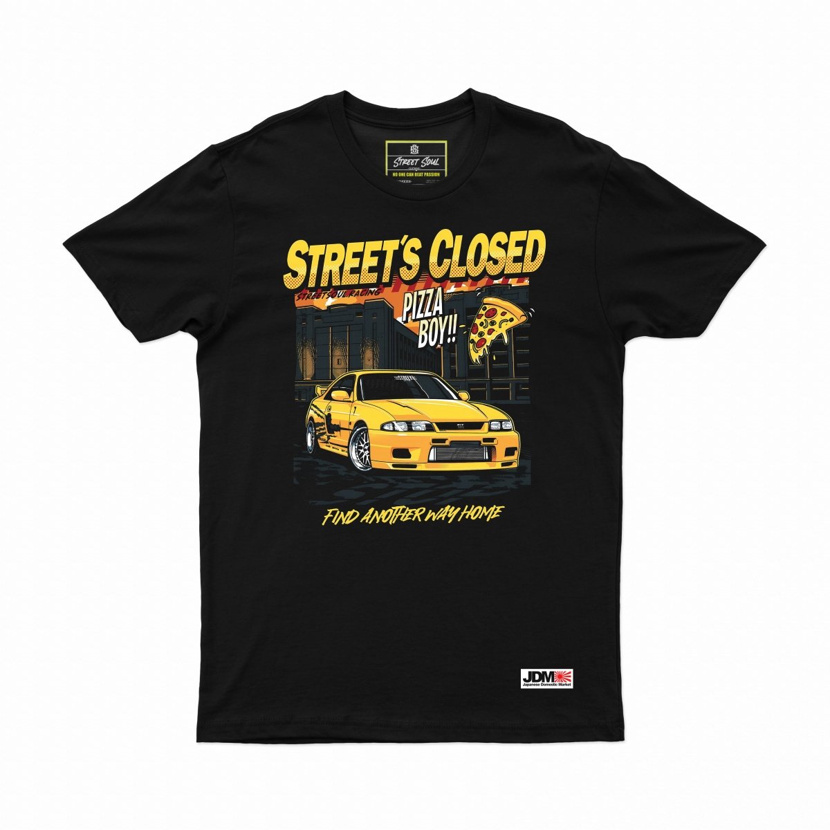 Streets Closed jdm T-shirt - Street Soul Clothing