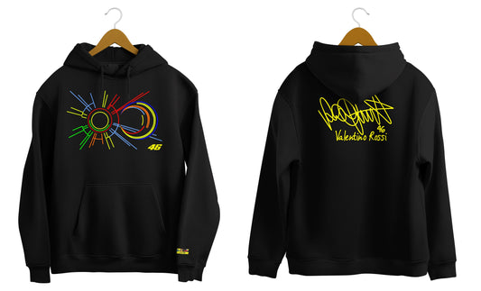 Rossi Sun & moon Printed Hoodie