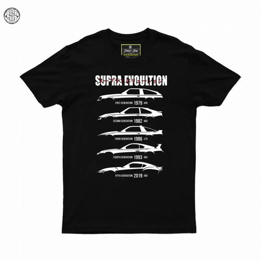 Supra Evolution Graphic JDM Tee - Street Soul Clothing