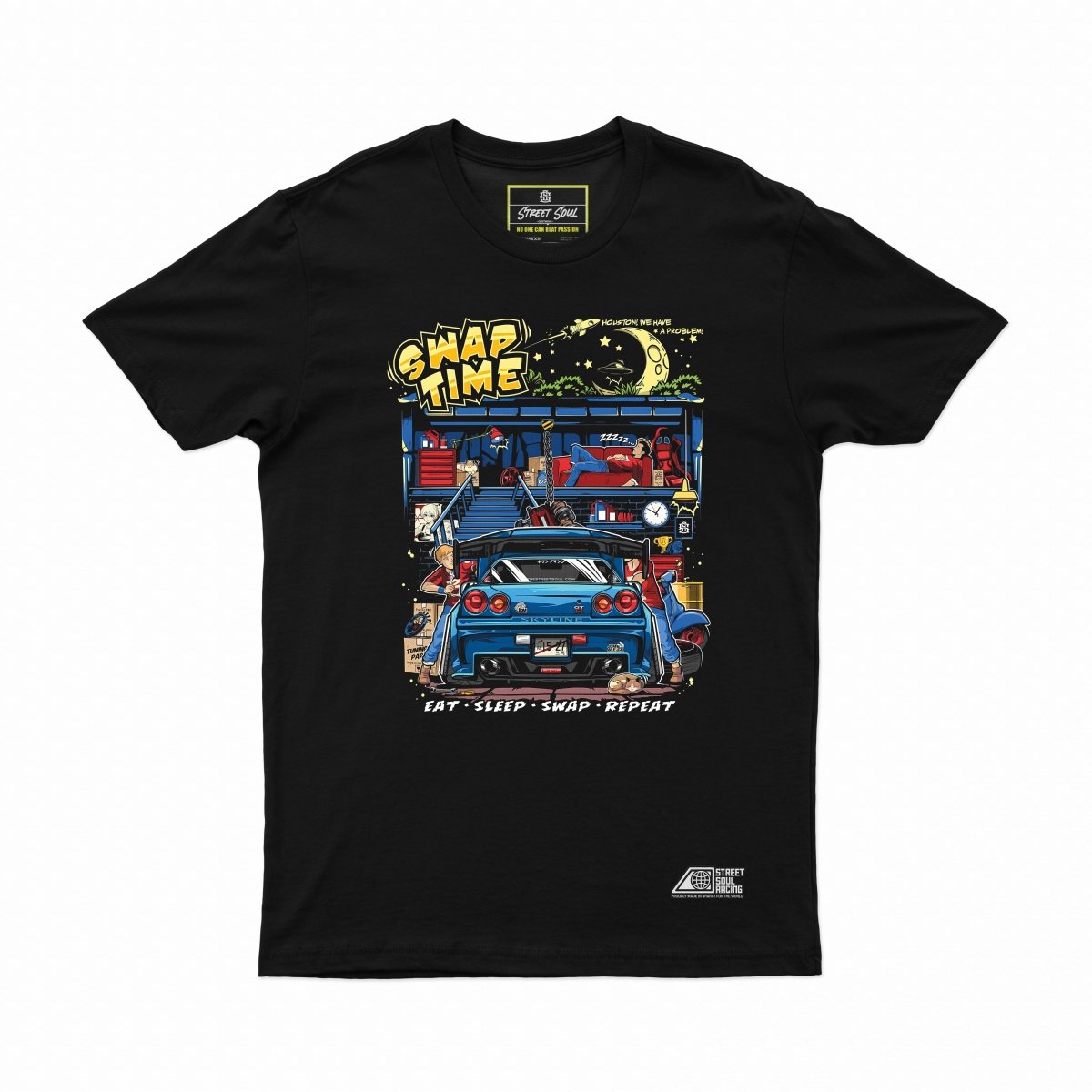 Swap Time JDM Tuning T-shirt - Street Soul Clothing