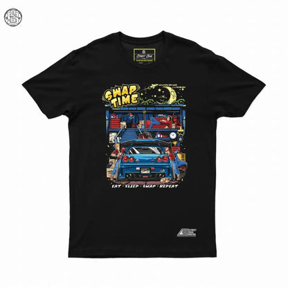 Swap Time JDM Tuning T-shirt - Street Soul Clothing