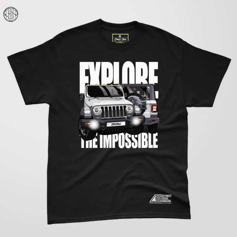 Thar Printed cotton T-shirt - Street Soul Clothing