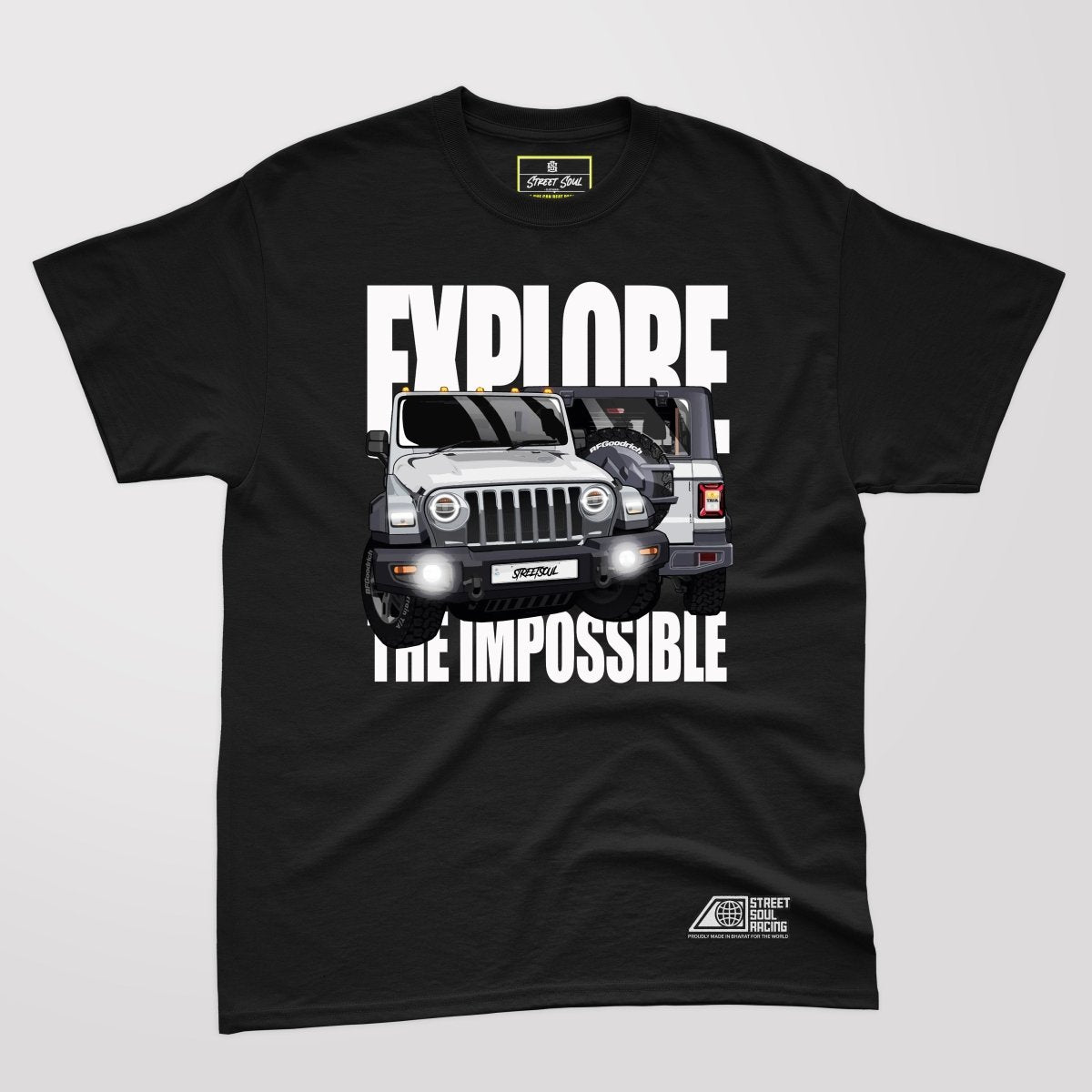 Thar Printed cotton T-shirt - Street Soul Clothing