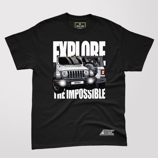 Thar Printed cotton T-shirt - Street Soul Clothing